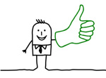 Thumbs up